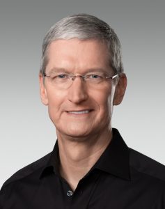 Tim Cook (photo by Apple Inc)