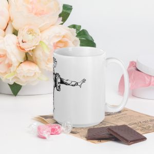 Beagle Bros Flyer White glossy mug