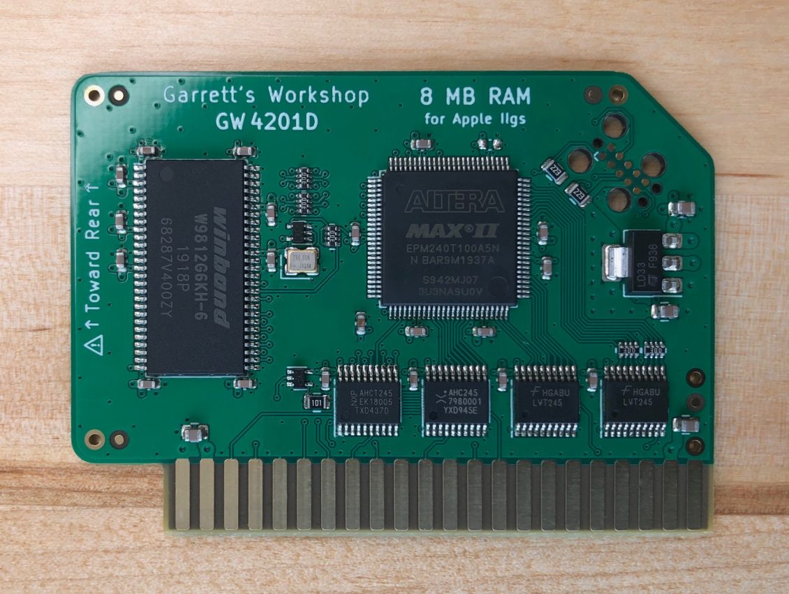 Ram Rapple RAM2GS 8 MB IIgs RAM back in stock! RAM2E 8 MB RAM for IIe coming soon ...