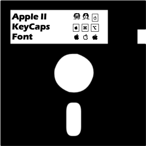 Apple II KeyCaps Font