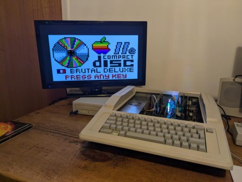CD IIe – A CD-Audio player for the 8-bit Apple IIs