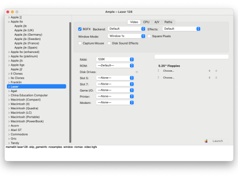 Ample MAME Interface version 0.275 Released