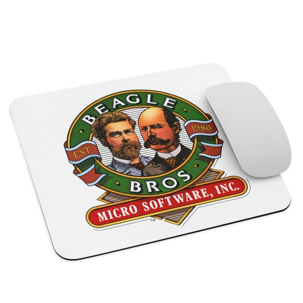 The Beagle Bros Software Mouse pad