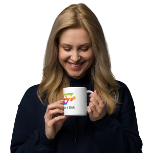 The GS+ Magazine Rainbow Mug