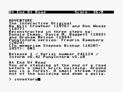 350 Point version of Adventure On Your Computer