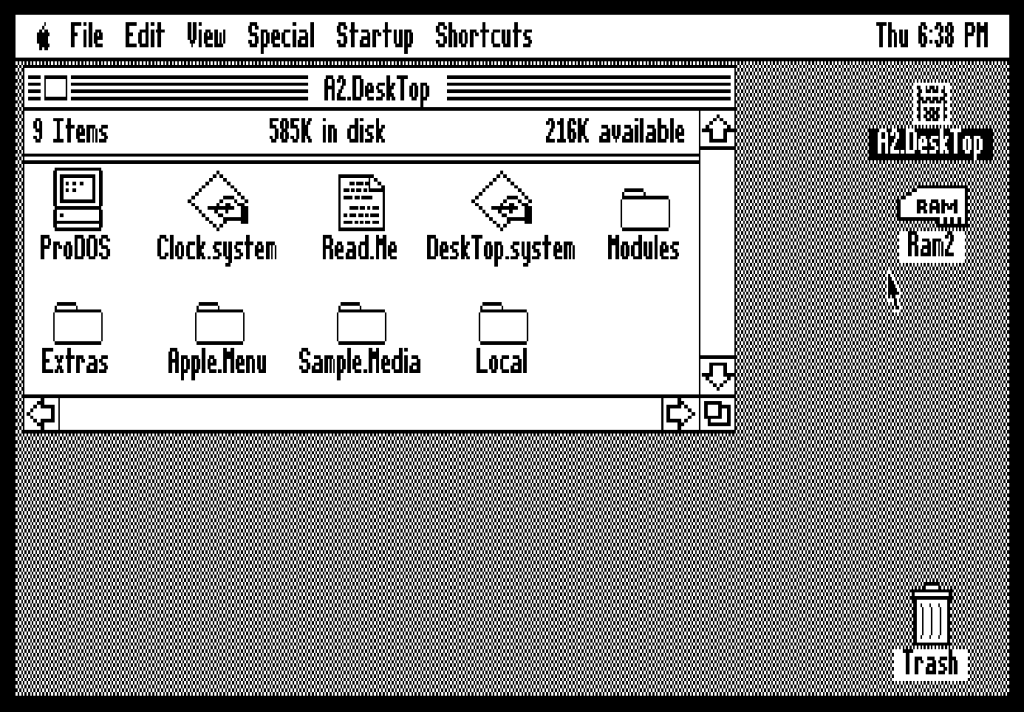 Apple II Desktop version 1.6 alpha 1 released