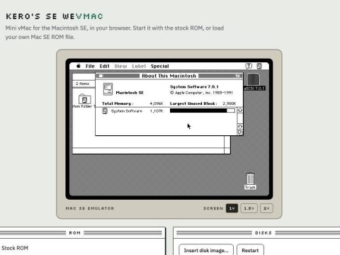 The release of Kero’s SE WebMac
